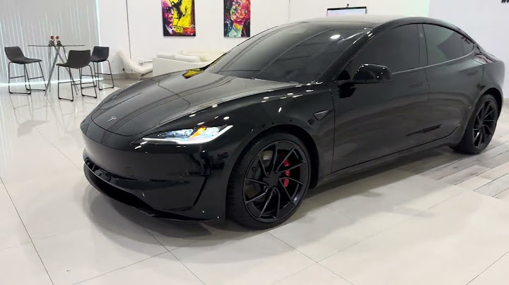 2024 TESLA MODEL 3 PERFORMANCE