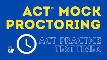ACT® Test Timer with Mock Proctor (Standard Time w/o writing exam)