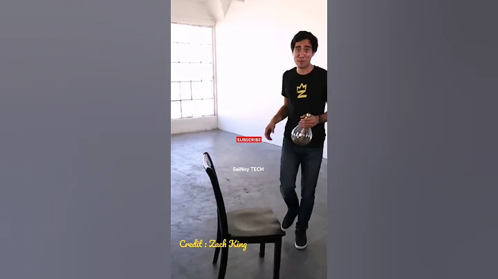 Panting Chair Illusion By @Zach King #shorts #youtubeshorts #zachking #magic #illusion