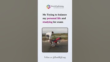 Me: Try to balance my Life 😂😂  #assignment #studyhelp #funnymemes
