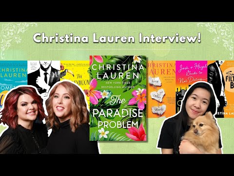 Author Interview: Christina Lauren! (The Paradise Problem, Love & Other Words, The Unhoneymooners)