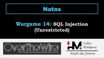 Natas 14 | SQL Injection (Unrestricted) | OverTheWire Wargames