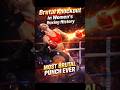 Brutal Knockout In Women's Boxing History #shorts