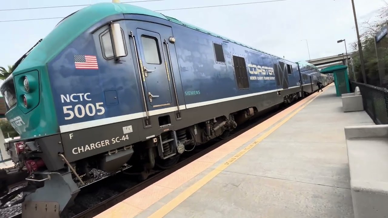 First time railfanning sorrento valley