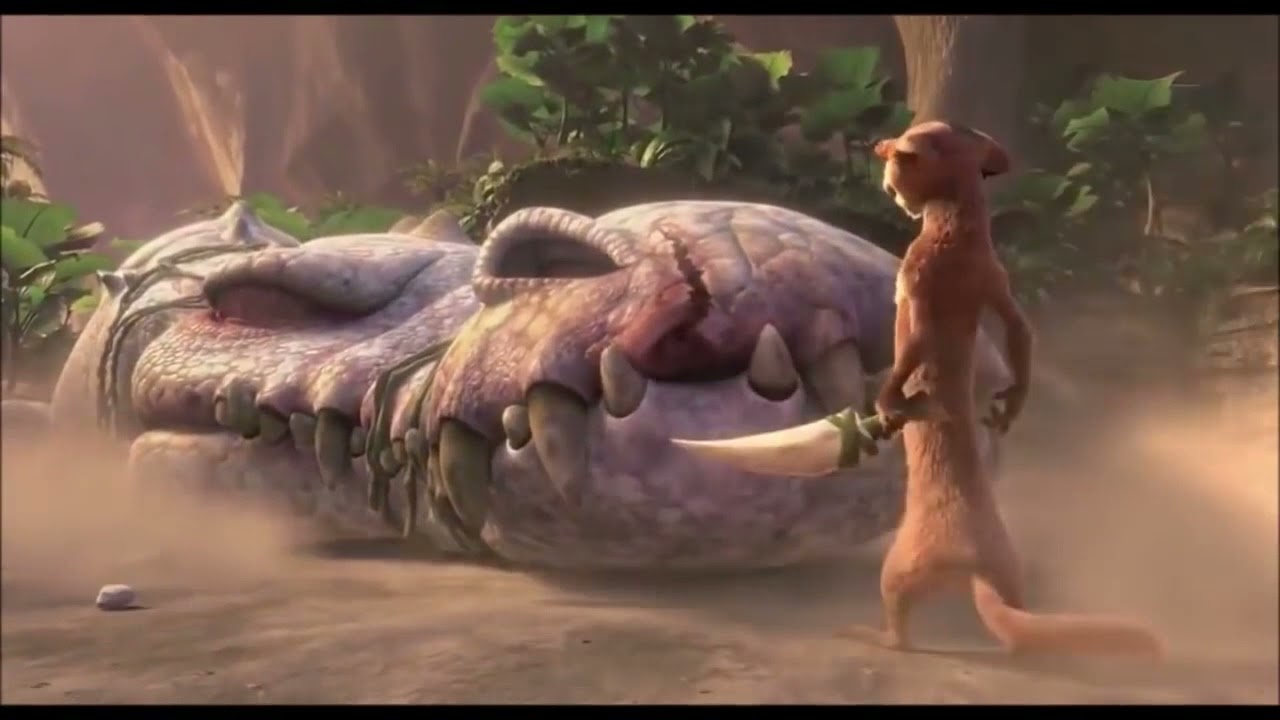 Ice Age 3 Dawn Of The Dinosaurs Final Battle Buck VS Rudy Sparta Party Hard Remix