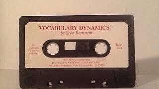 Vocabulary Dynamics Tape 9 Side B
