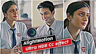 New Ultra HDR Cc Effect In AlightMotion App | AlightMotion Video Editing | HDR Video Editing. screenshot 3