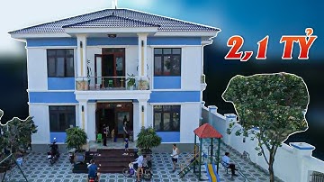 Chiêm Ngưỡng Mẫu Biệt Thự Đẹp 2 Tầng Mái Nhật Đẹp Lộng Lẫy 2,1 Tỷ Tại Lục Nam, Bắc Giang