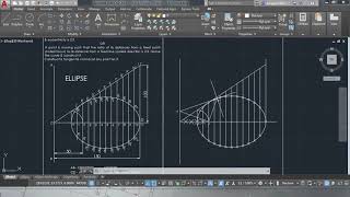 Drafting Ellipse in AutoCAD for Engg Graphics | Dubbed in all Languages