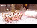 Epoxy resin＊レジン＊エポキシ樹脂（2液性レジン液）＊作り方＊DIY＊せっけん置きを手作り＊レジンを曲げる＊