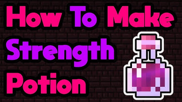 Minecraft | How To Make A Potion Of Strength! 1.19.2