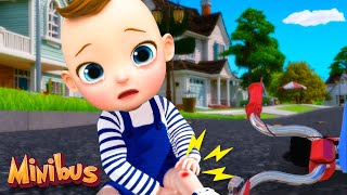 boo boo song nursery rhymes kids songs minibus