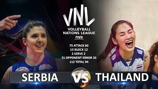 Serbia vs Thailand | Women's VNL 2023