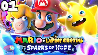 MARIO + LAPINS CRETINS : SPARKS OF HOPE EPISODE 1 | L'AVENTURE COMMENCE !