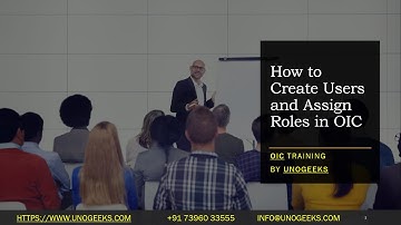 Oracle Integration Cloud Tutorial|Oracle Integration Cloud Service|Create Users and Assign roles OIC