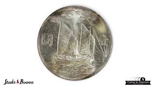 Year 21 Chinese Dollar from the Shanghai Mint Offered for Auction in Stack's December Hong Kong Sale
