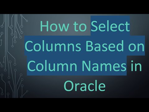 How to Select