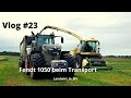 Vlog #23 Transport mit einem Fendt 1050 und Schaden am Krone BigX 630