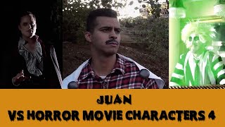 Juan vs Horror Movie Characters 4 | David Lopez Funny Videos