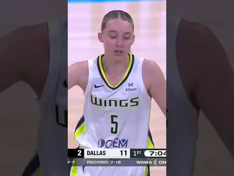 Paige Bueckers struck first against the reigning WNBA champs 😤