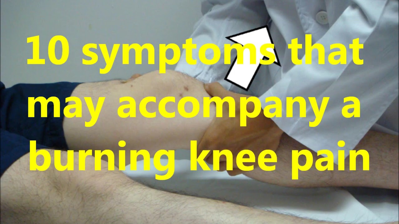 Burning Knee Pain Sensation 10 symptoms montanass joint health