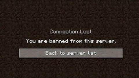How to ban a player with commands in your world Minecraft PE