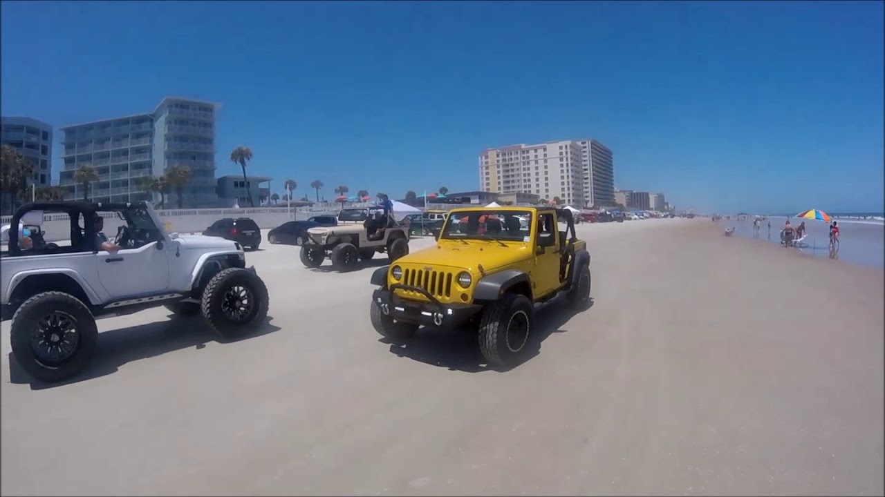 JEEP WEEK ON DAYTONA BEACH YouTube