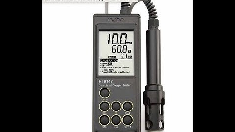 Hanna Instruments HI9147-04 Water-Resistant Dissolved Oxygen Meter