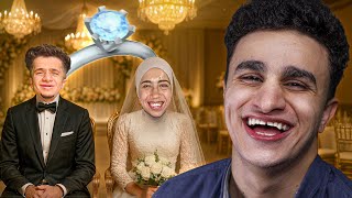علياء و عمر فرج اتجوزوا و جنون سوزي الاردنيه !!