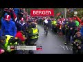 Police attacked the crazy supporter . UCI Road World Championship in Bergen NORWAY 2017