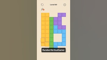 Folding Blocks [Level 60] (55/120 Beginner) | Walkthrough #shorts