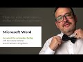 Microsoft Word | Schneller fertig werden, ohne schneller zu tippen.