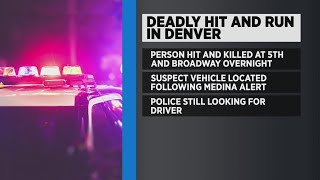 Denver Police Searching For Driver Of A Jeep Connected To Deadly Overnight Hit & Run