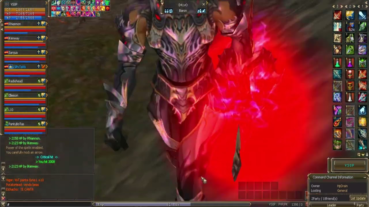 Pvp varka 11/10/2022 - L2 Sudamerica