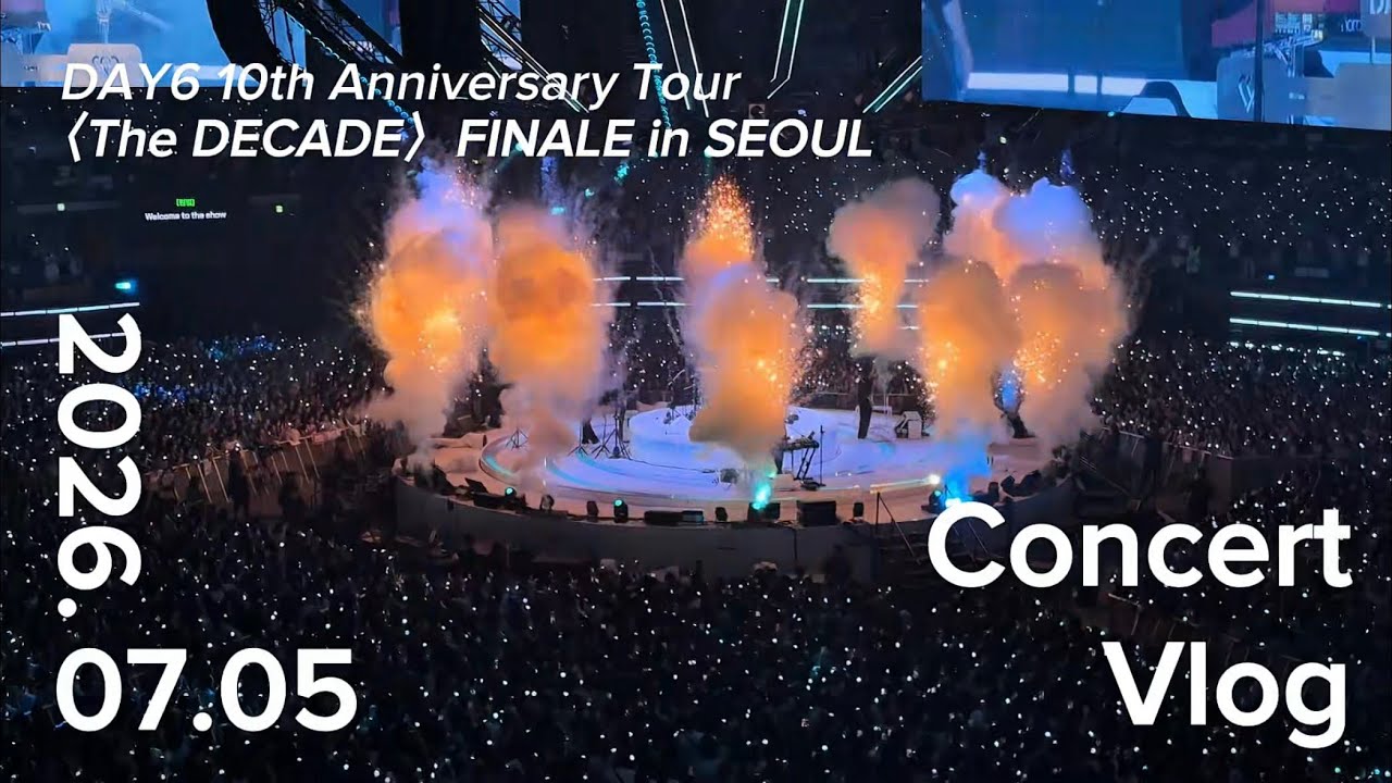 Concert vlog］DAY6 人生2度目の本国コン参戦vlog .☘︎ ݁˖ ｜ The