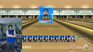 Getting A Perfect Game in Wii Bowling [DAY 1] | Long Term Goal: Blindfolded Perfect Game