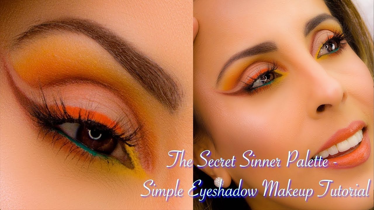 THE SECRET SINNER PALETTE | SIMPLE EYESHADOW MAKEUP TUTORIAL | 2019