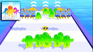 Jelly Clash 3D - All Level Gameplay Android,iOS