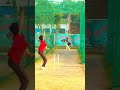Fast bowling action 
