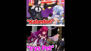 Irys was JEALOUS when Nerissa Rizzed up Pekora #hololive #vtuber #holoen