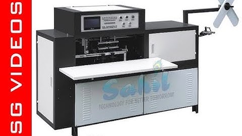 NON WOVEN BAG HANDLE ATTACHMENT MACHINE | Check Description to CALL/Contact Us.