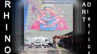 Incredible Psychedelic Artwork In Denver's Rhino Art District