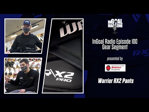 Warrior RX2 Goalie Pants Review with Hockey Shop for Ep 100