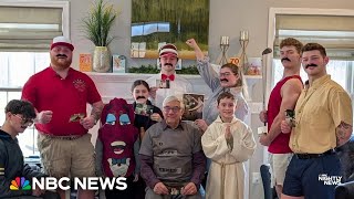 Family recreates old memories for grandpa's birthday