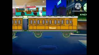 Shaun the sheep door chase add round 46 with Tom and Jerry