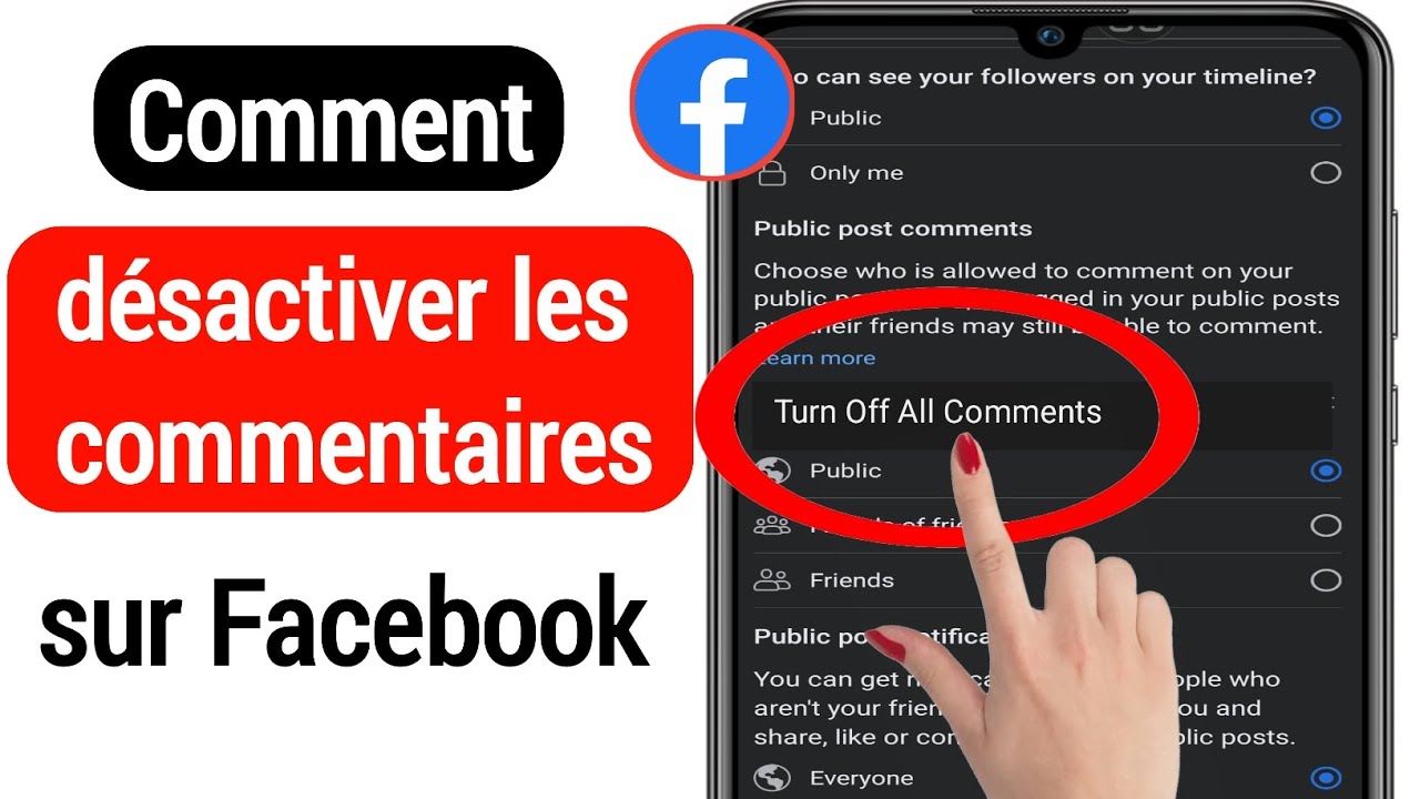 Comment désactiver les commentaires sur les publications Facebook (2022