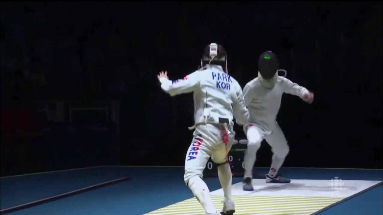 Epee Fencing Strategies Battling on the edge! Park S vs Heinzer M