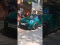 mini cooper s coupe in chennai. #chennai #minicooper #cars #green #sound