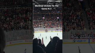 Montreal Victoire Tie The Game At 3 #NHL #hockey #pwhl #streethockey #ballhockey #icehockey