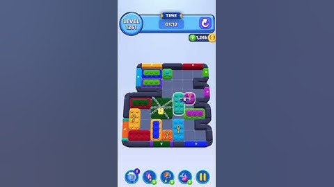 Color Block Jam Level 1261 Solution